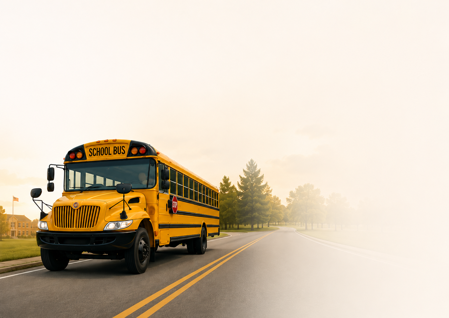 School bus background